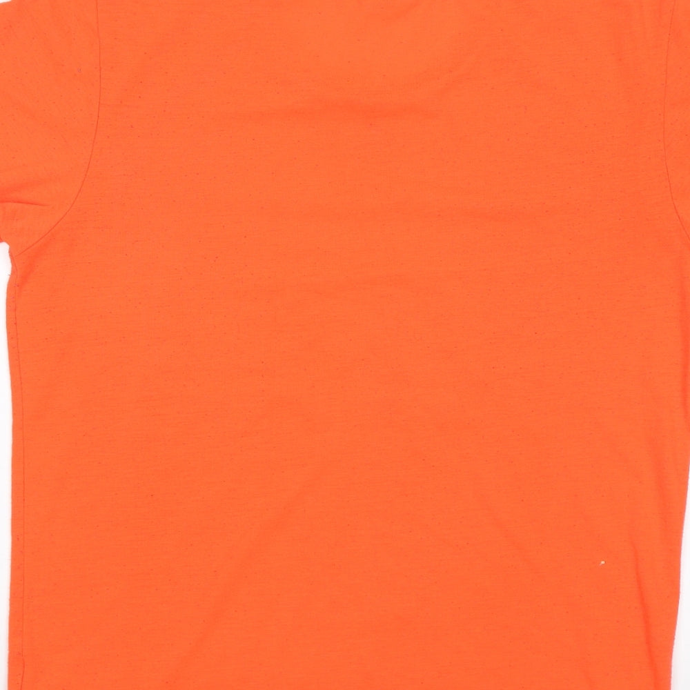 adidas Womens Orange   Basic T-Shirt Size M  - Neo