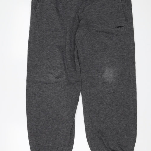 Donnay Mens Grey   Sweatpants Trousers Size S L28 in