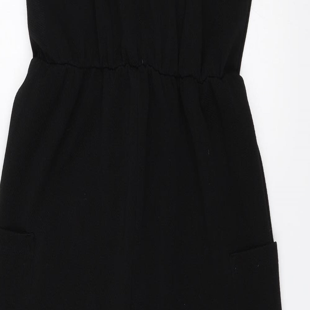 Primark Girls Black   Playsuit One-Piece Size 12-13 Years