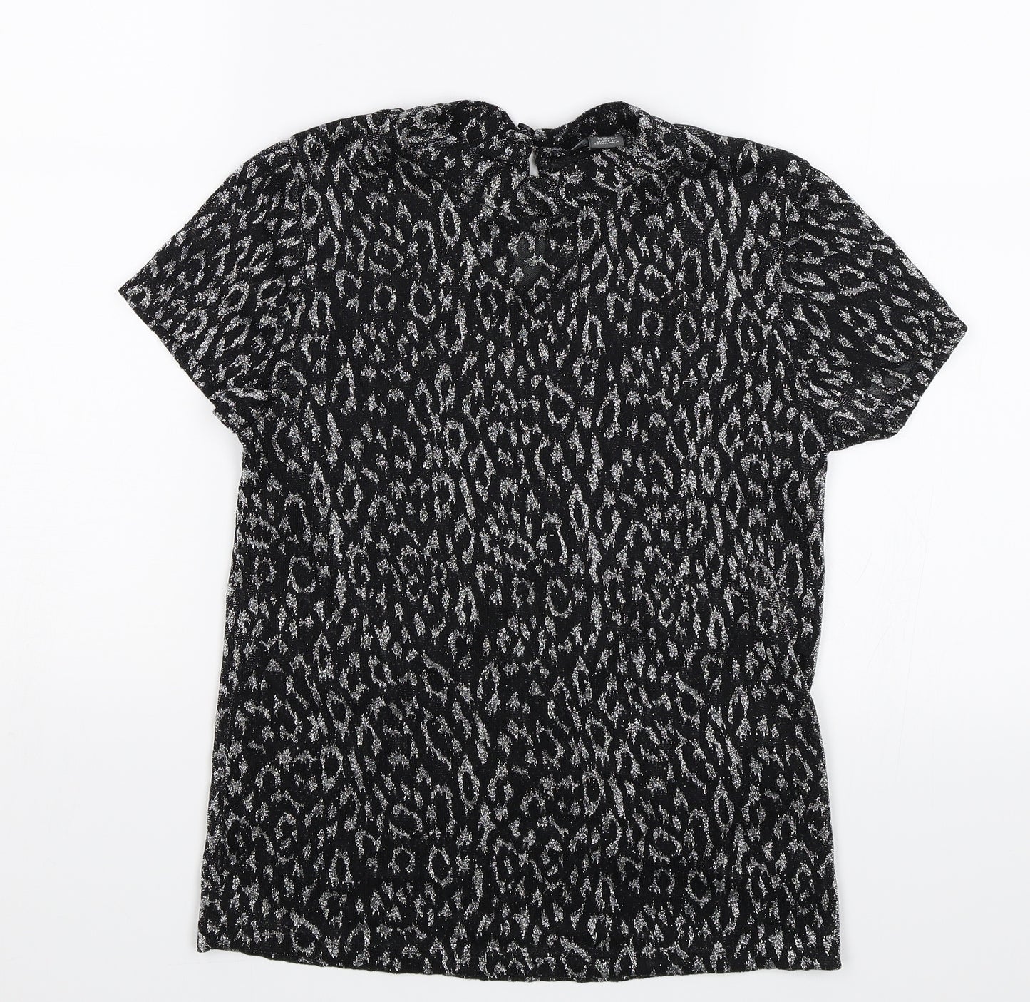 PrimRK Girls Black   Basic Blouse Size 12-13 Years