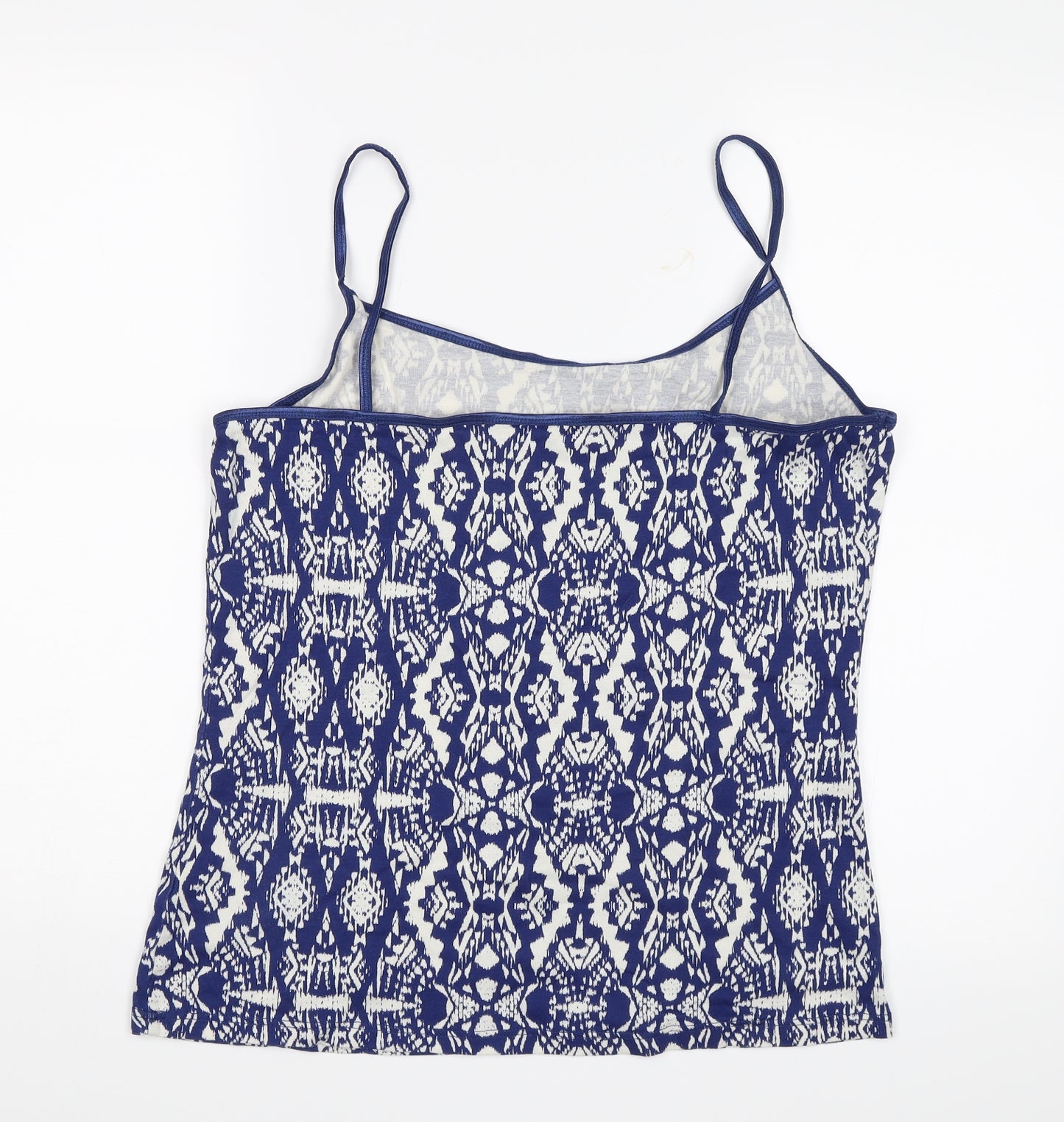 Dorothy Perkins Womens Blue Geometric  Camisole Tank Size 20