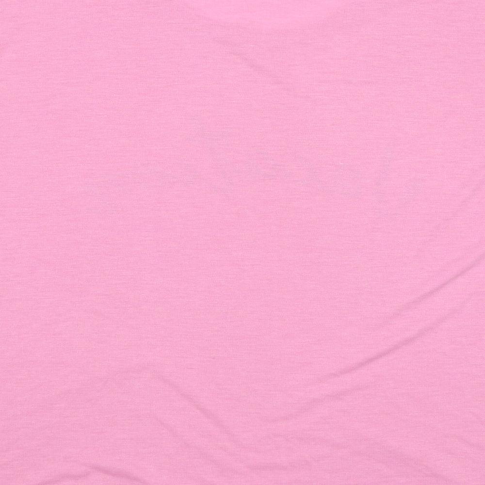 M&S Womens Pink   Basic T-Shirt Size 16  - Vacation