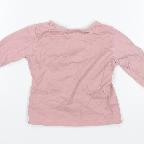 NEXT Baby Pink   Jersey T-Shirt Size 3-6 Months  - Star