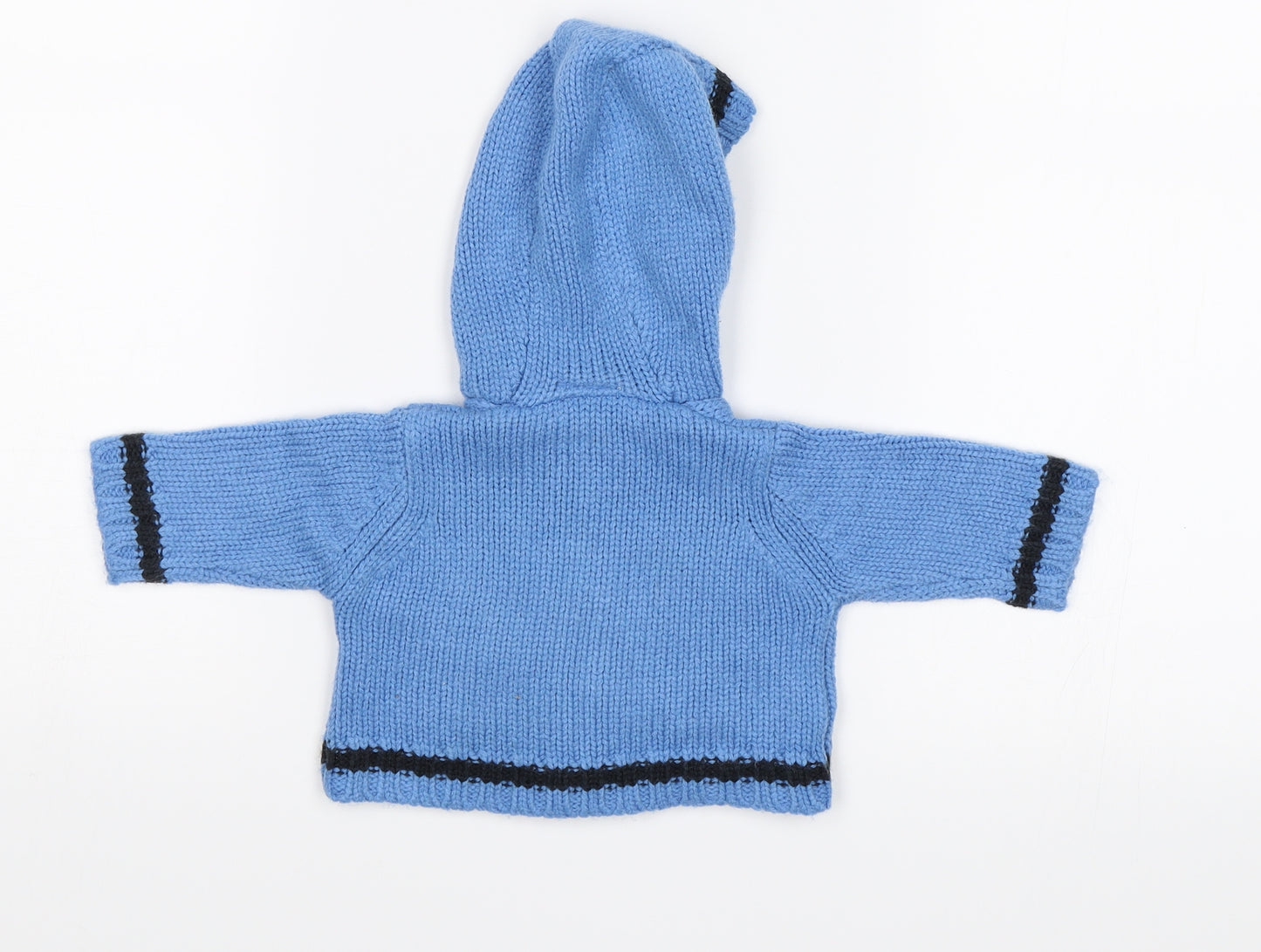 Baby Baby Blue   Full Zip Jumper Size 0-3 Months
