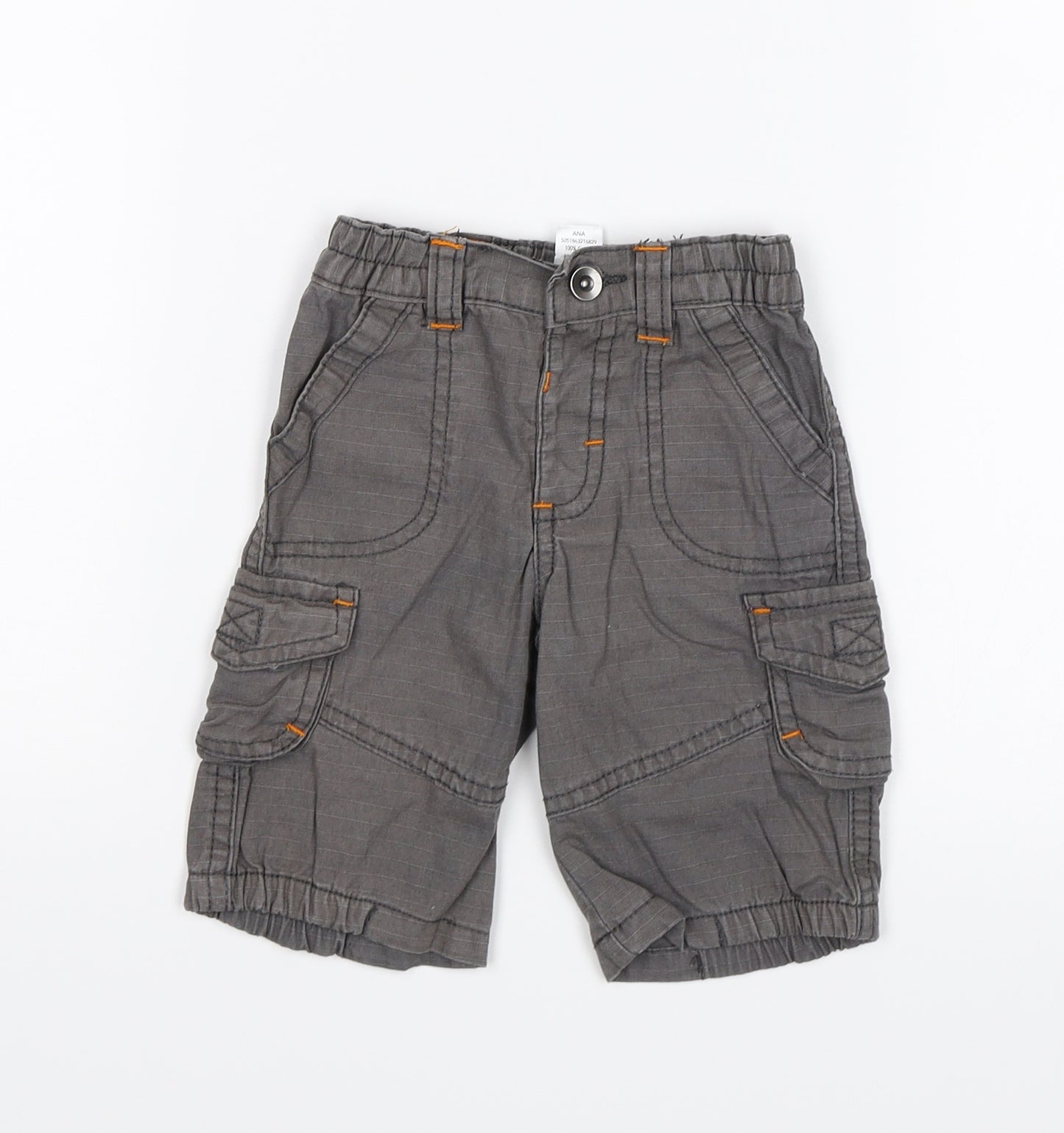 George Baby Grey   Cargo Trousers Size 0-3 Months