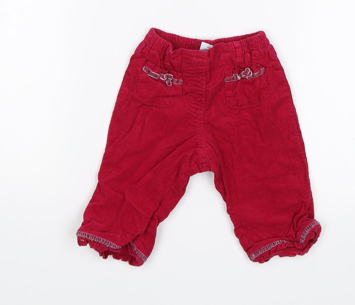 NEXT Baby Pink   Capri Trousers Size 3-6 Months