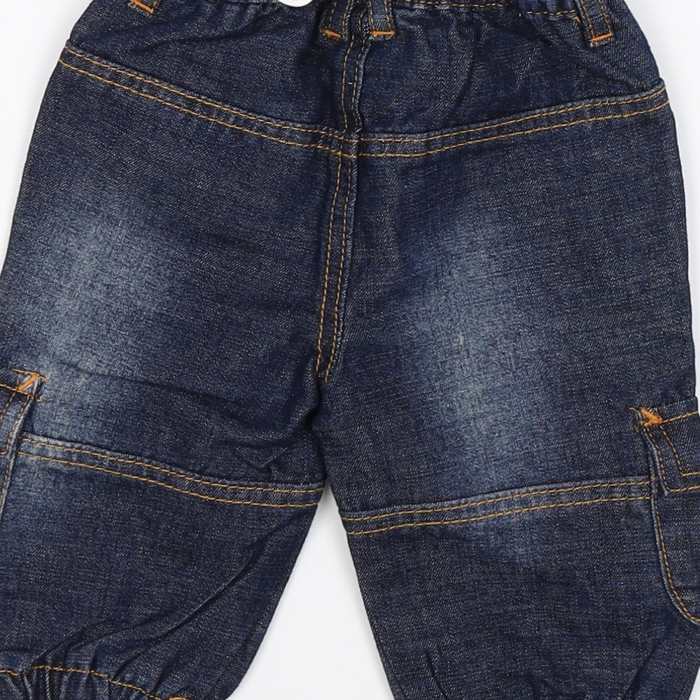 Tiny Ted Baby Blue   Jogger Jeans Size 3-6 Months
