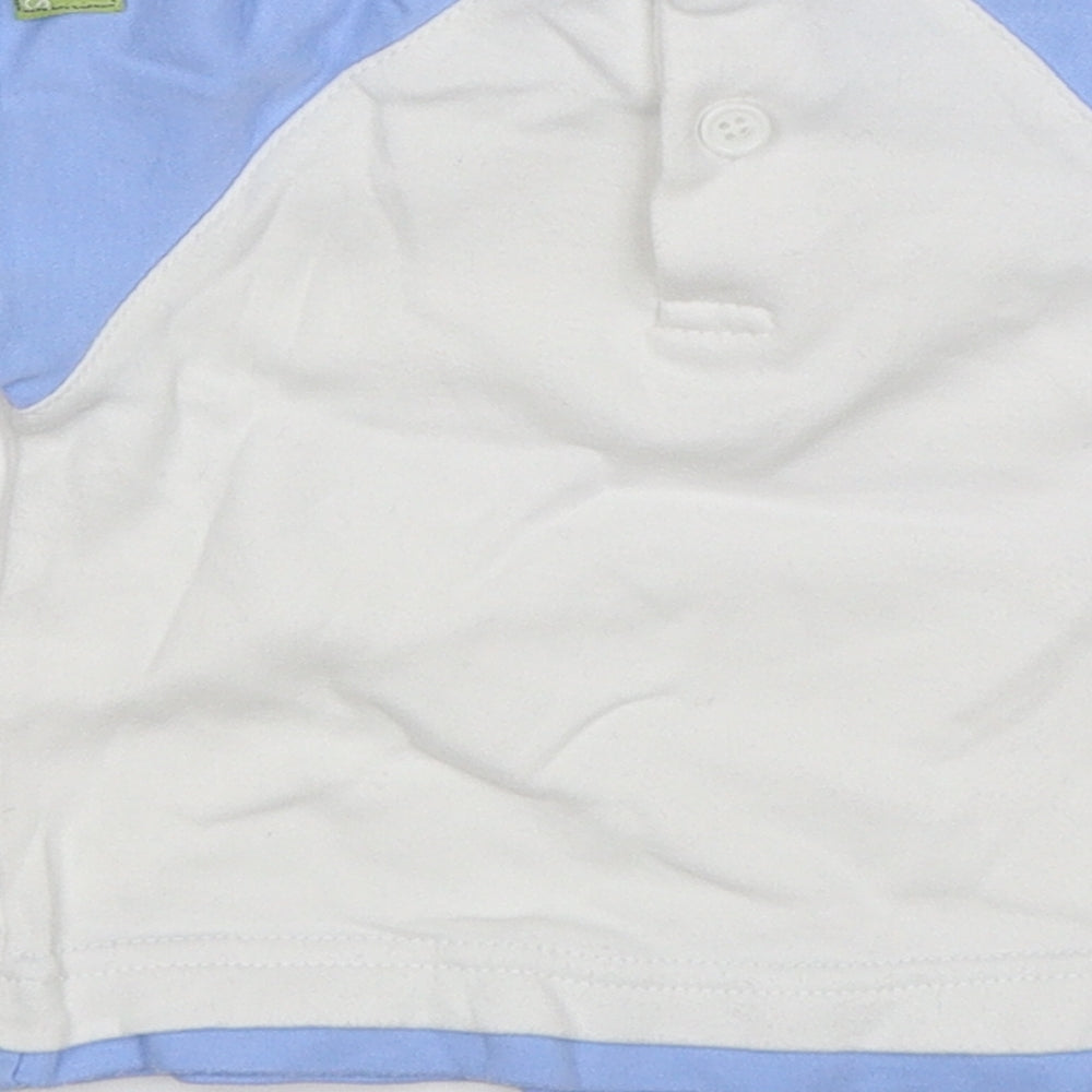 Babytime Baby White   Basic T-Shirt Size 3-6 Months