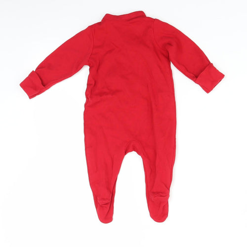 TU Baby Red   Babygrow One-Piece Size 0-3 Months