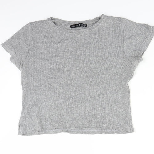 Atmosphere Womens Grey   Basic T-Shirt Size 10