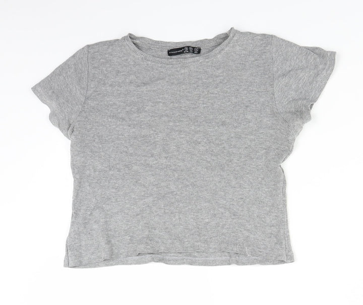 Atmosphere Womens Grey   Basic T-Shirt Size 10