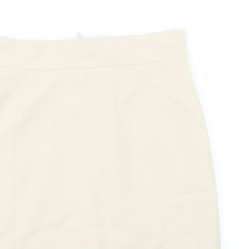 H&M Womens Beige   Straight & Pencil Skirt Size 8