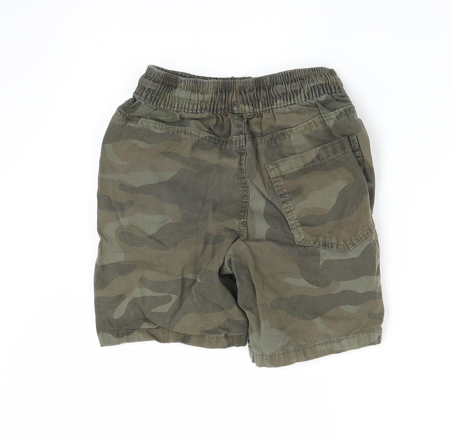 Primark Boys Green Camouflage  Bermuda Shorts Size 2-3 Years