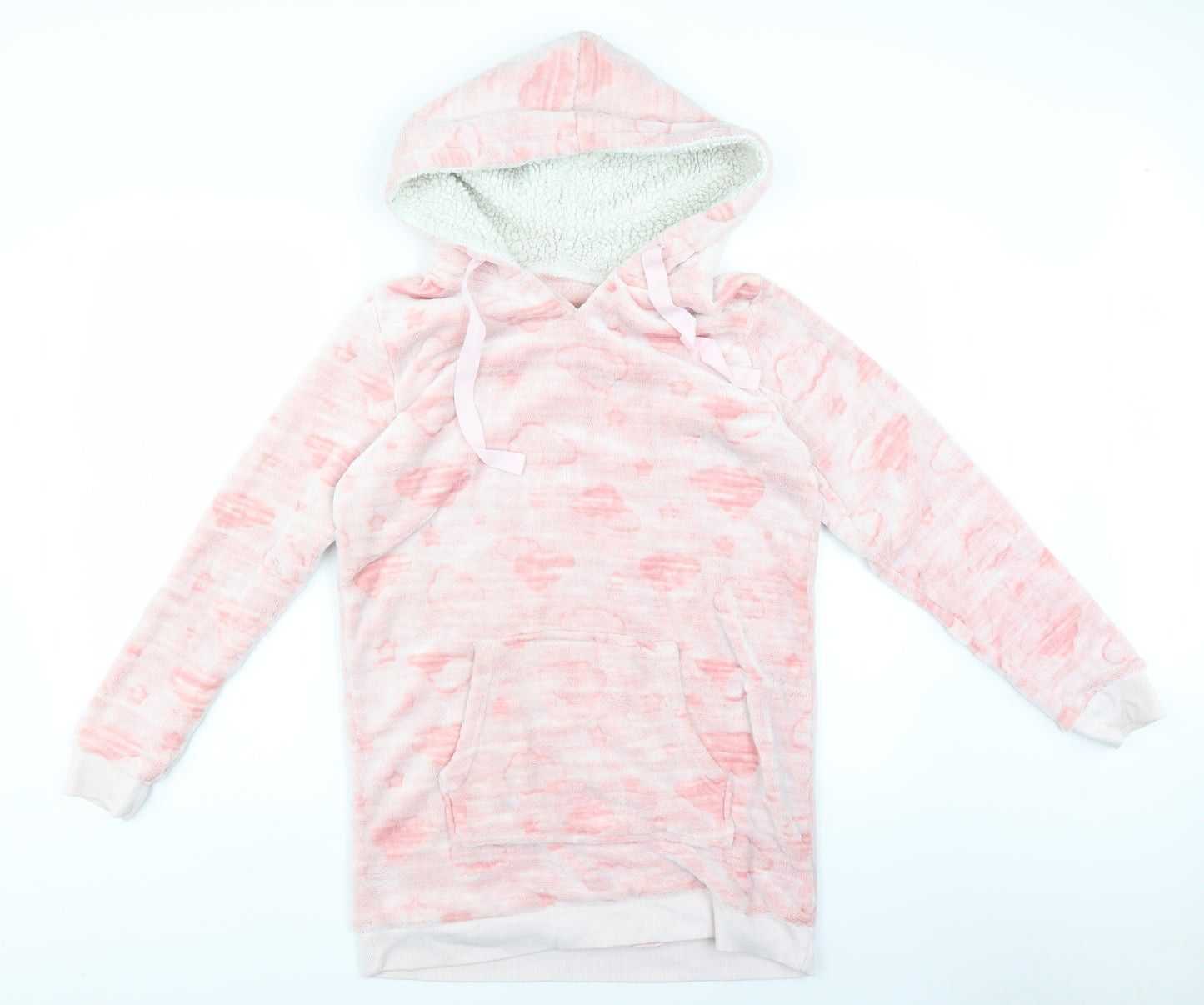 George Girls Pink   Pullover Hoodie Size 12-13 Years