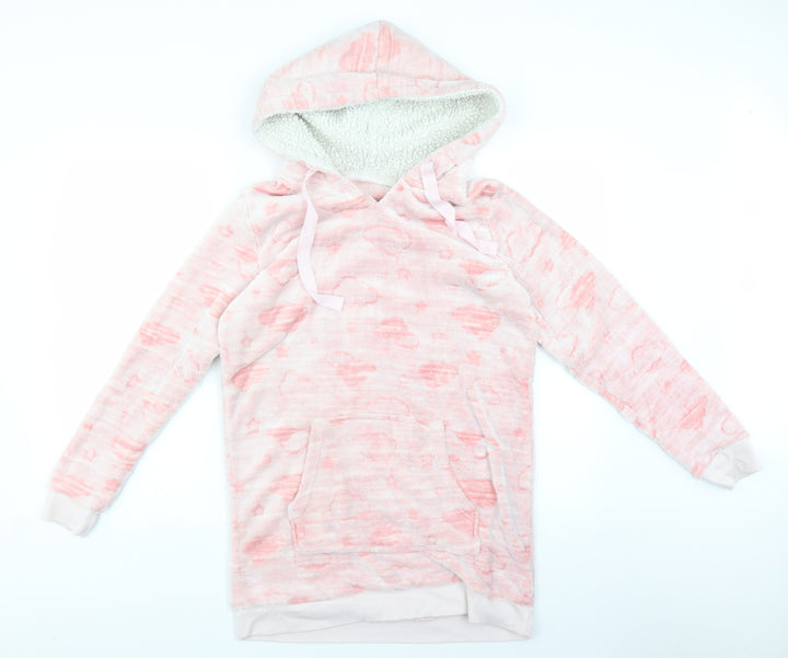 George Girls Pink   Pullover Hoodie Size 12-13 Years