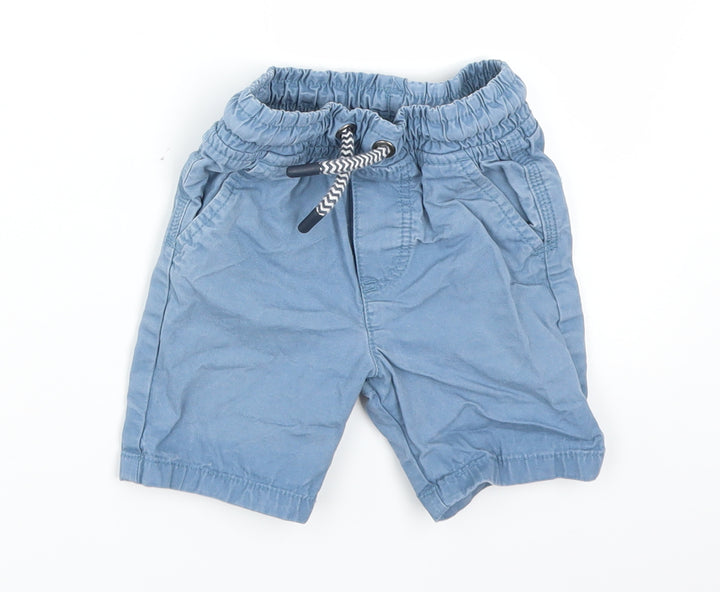 F&F Baby Blue Cropped Trousers Size 12-18 Months