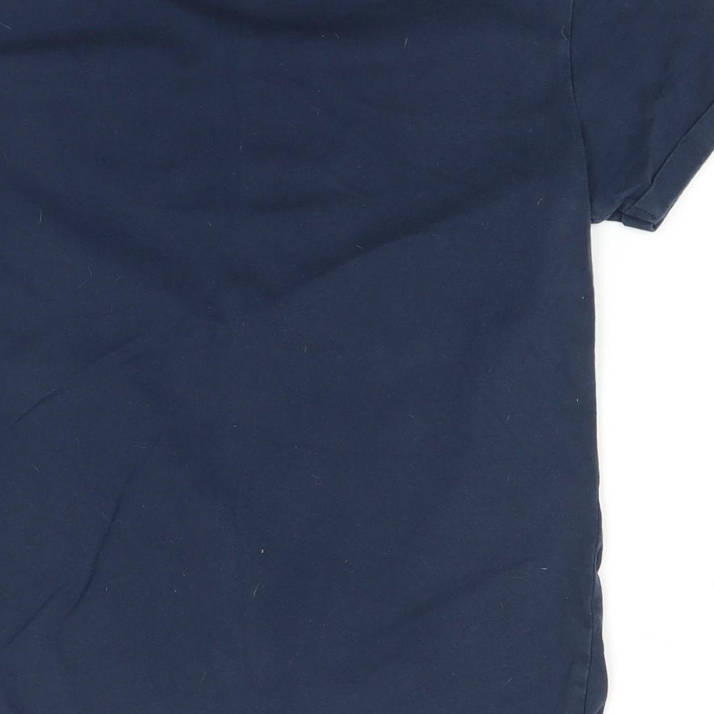 George Boys Blue   Basic T-Shirt Size 12-13 Years