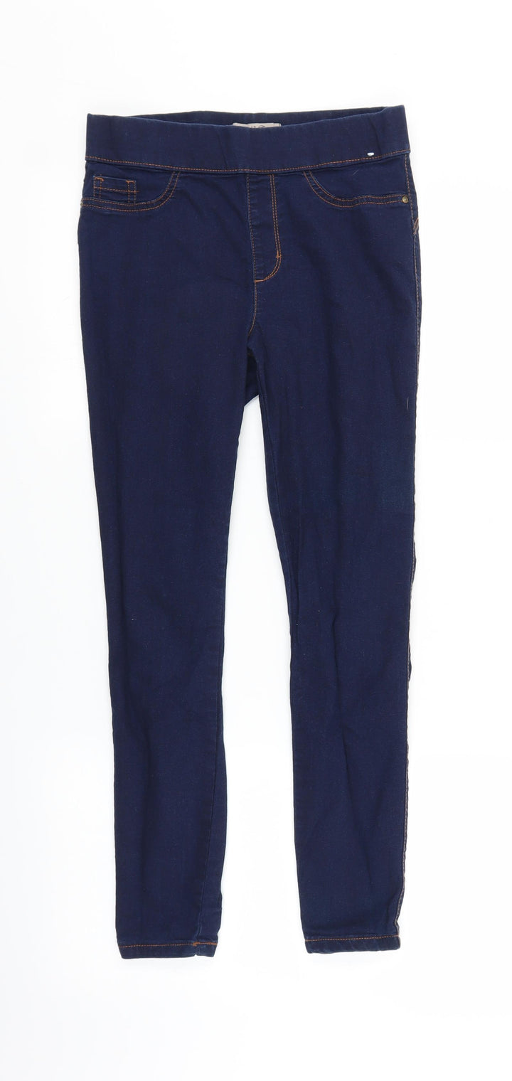 Primark Womens Blue Denim Jegging Jeans Size 10 L24 in