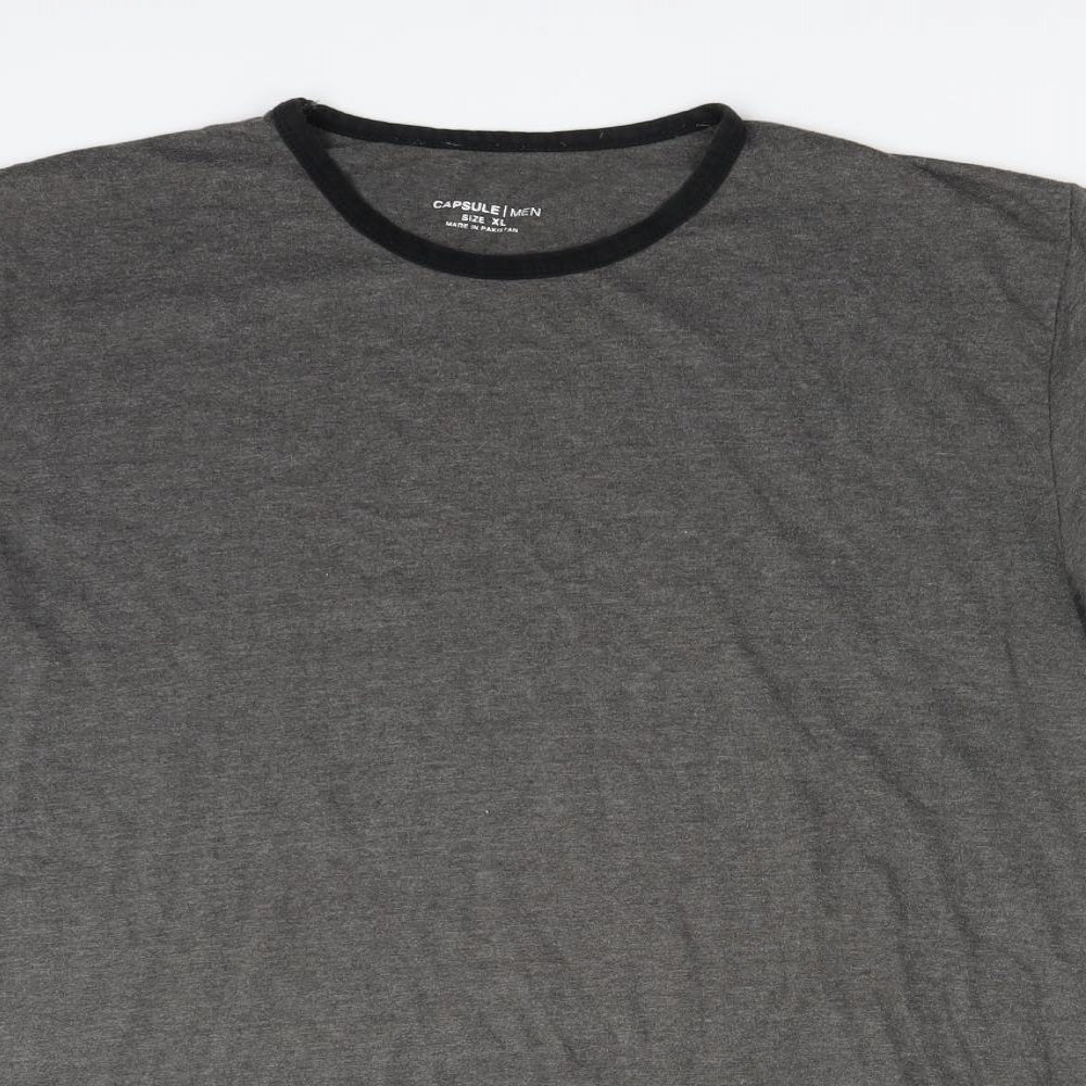 Capsule Mens Grey    T-Shirt Size XL