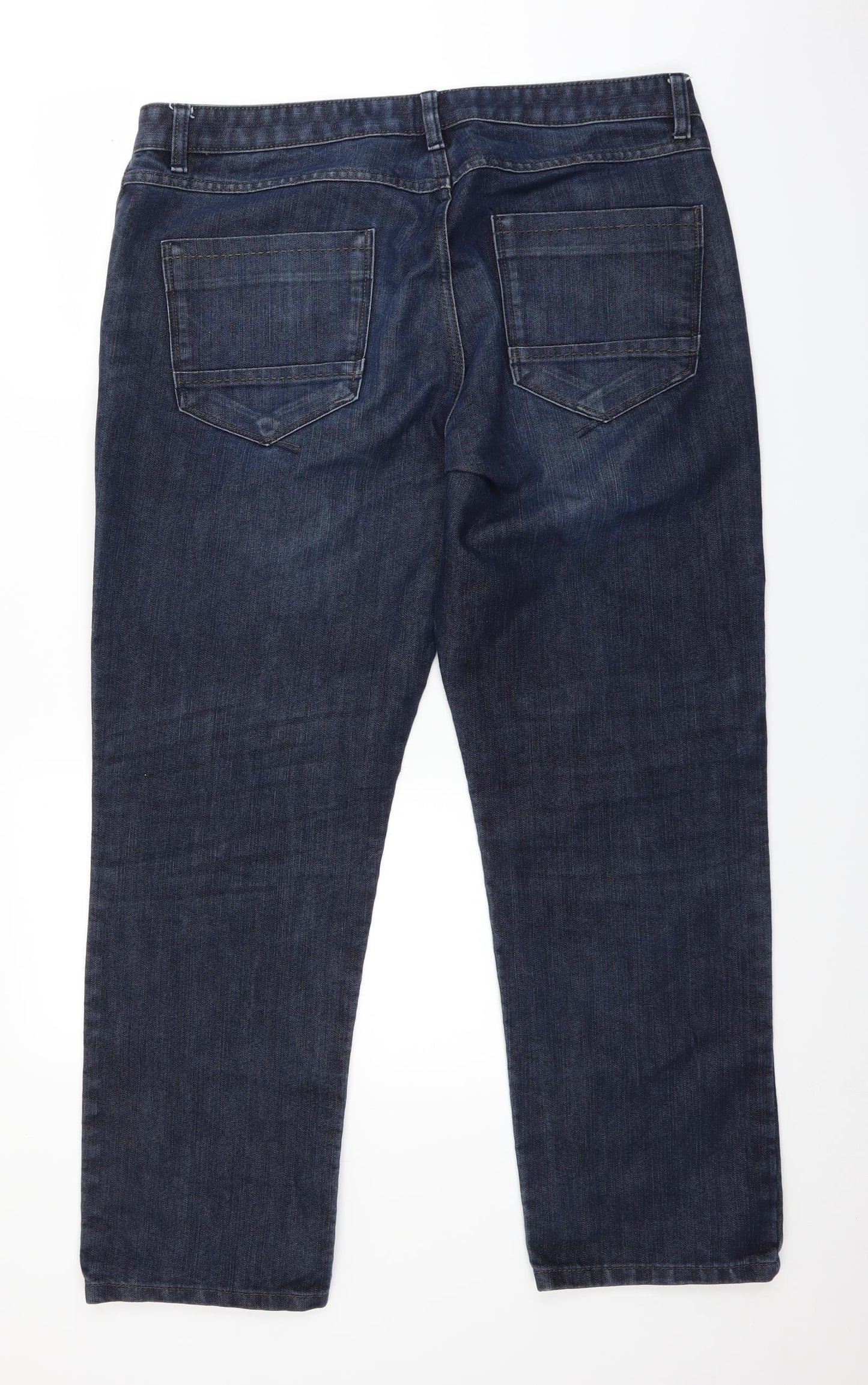 NEXT Mens Blue  Denim Straight Jeans Size 38 in L29 in