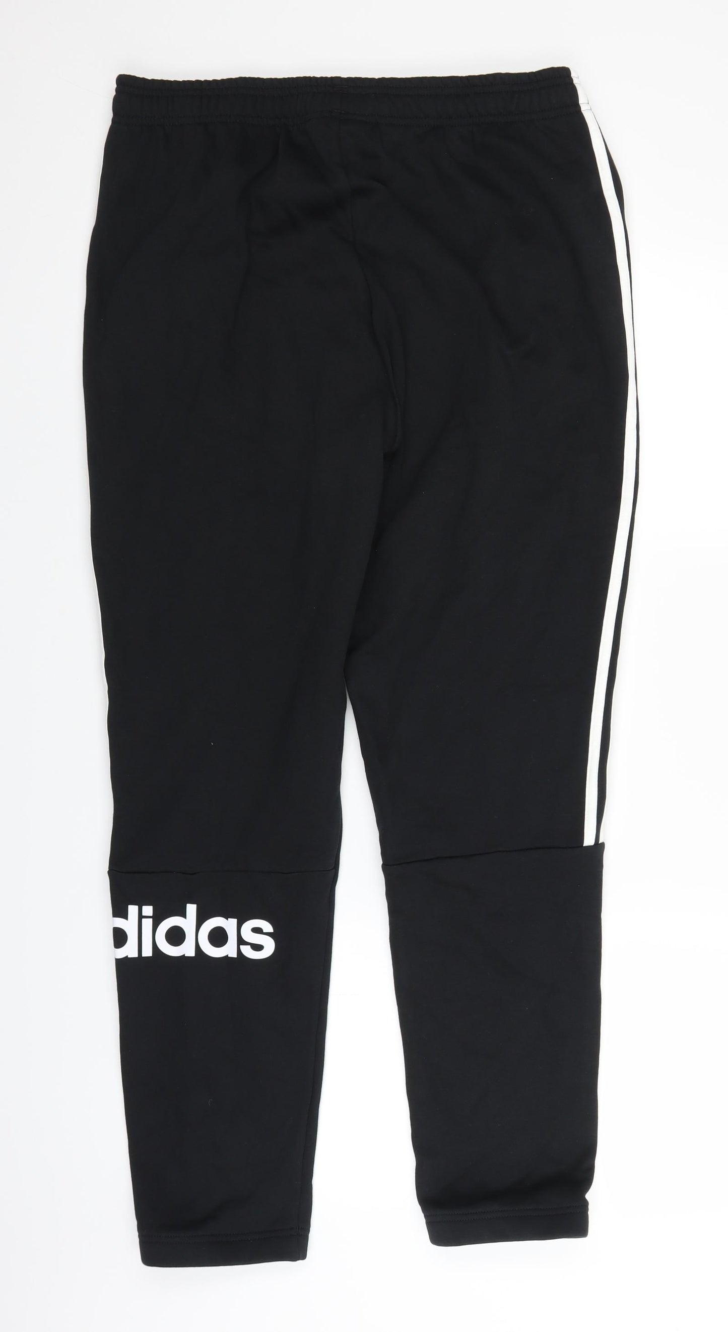 adidas Mens Black   Sweatpants Trousers Size L L28 in