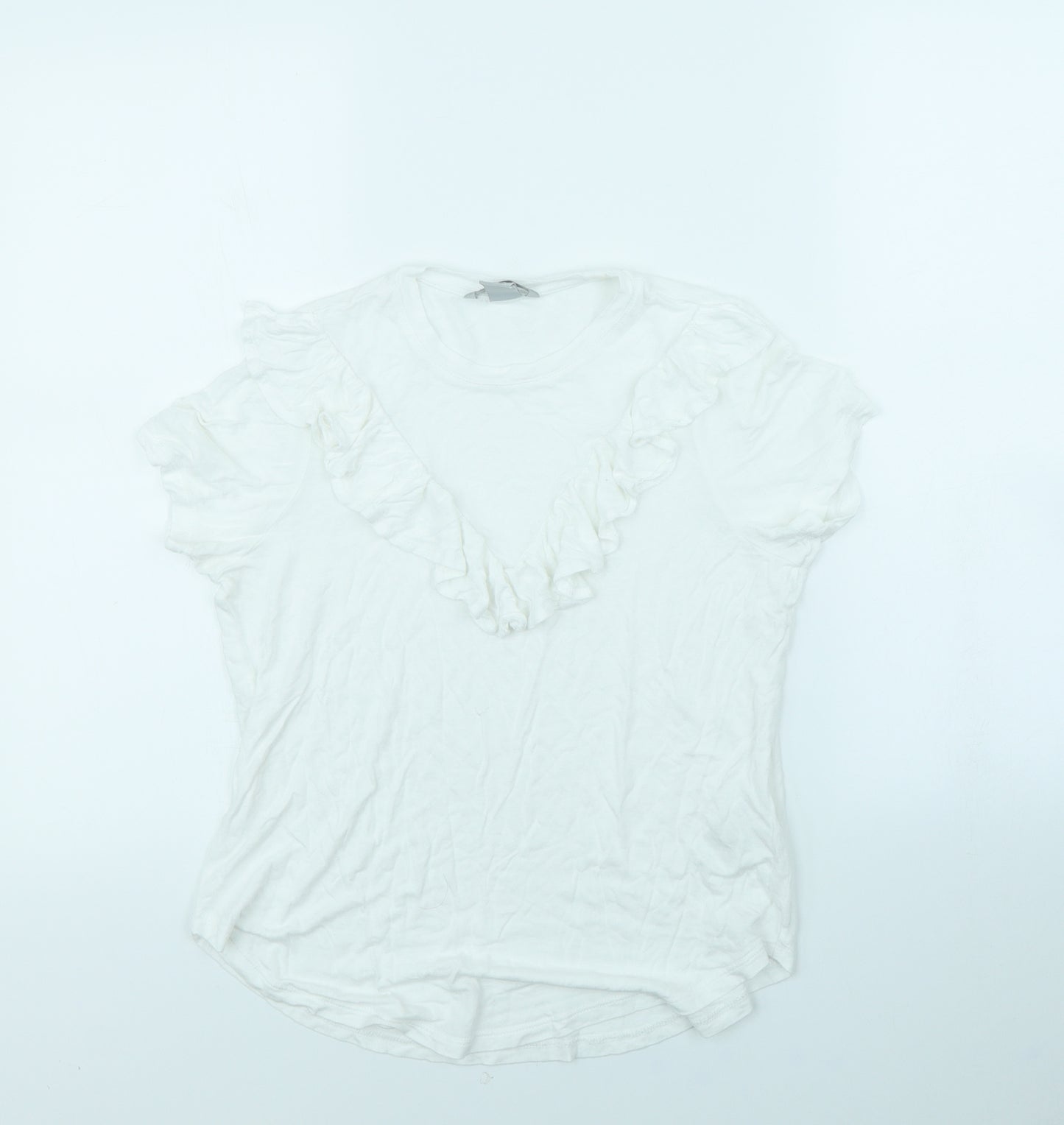 H&M Womens White   Basic Tank Size S