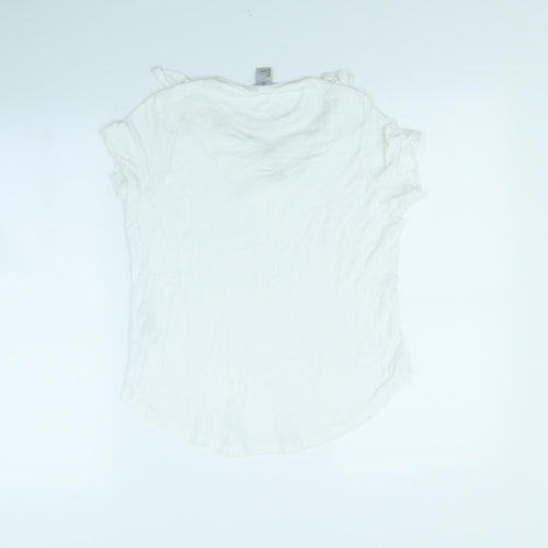H&M Womens White   Basic Tank Size S