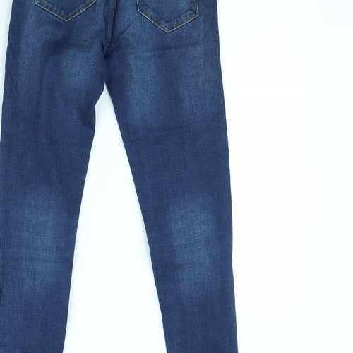 Denim & Co. Womens Blue   Skinny Jeans Size 10 L29 in