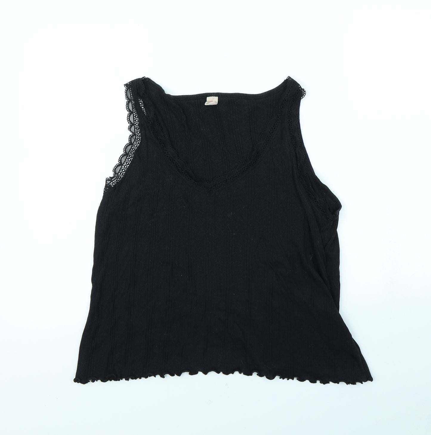 Evie Womens Black   Basic Tank Size 18