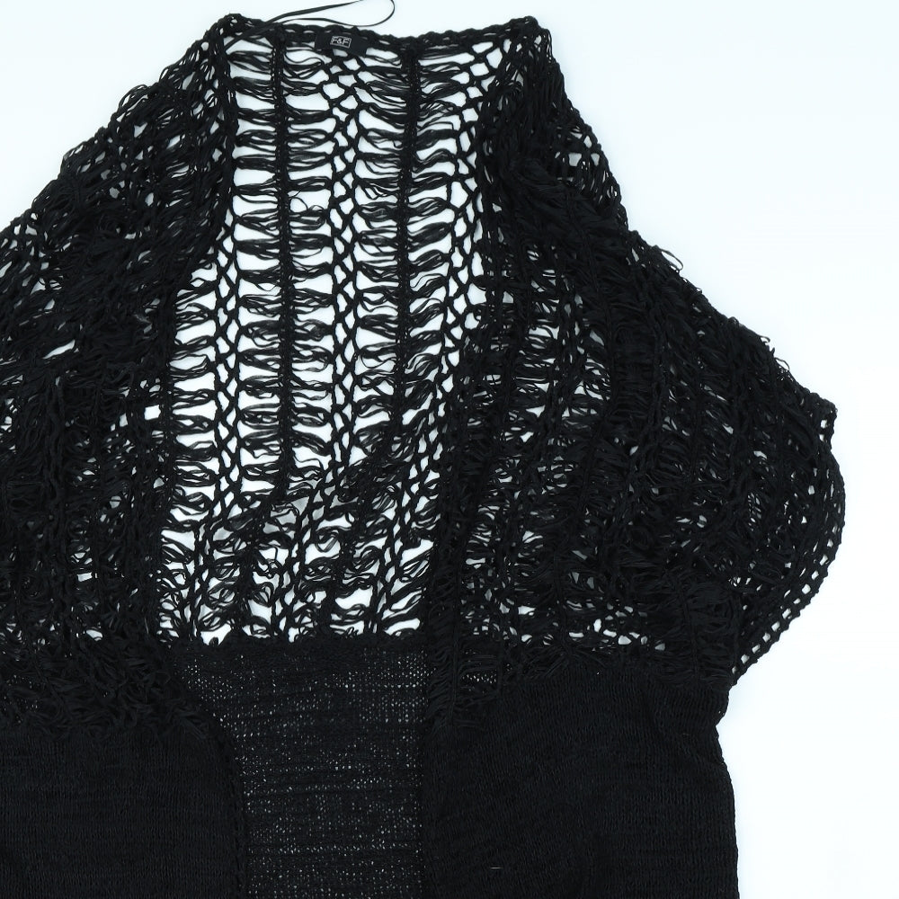 F&F Womens Black   Cardigan Jumper Size 20
