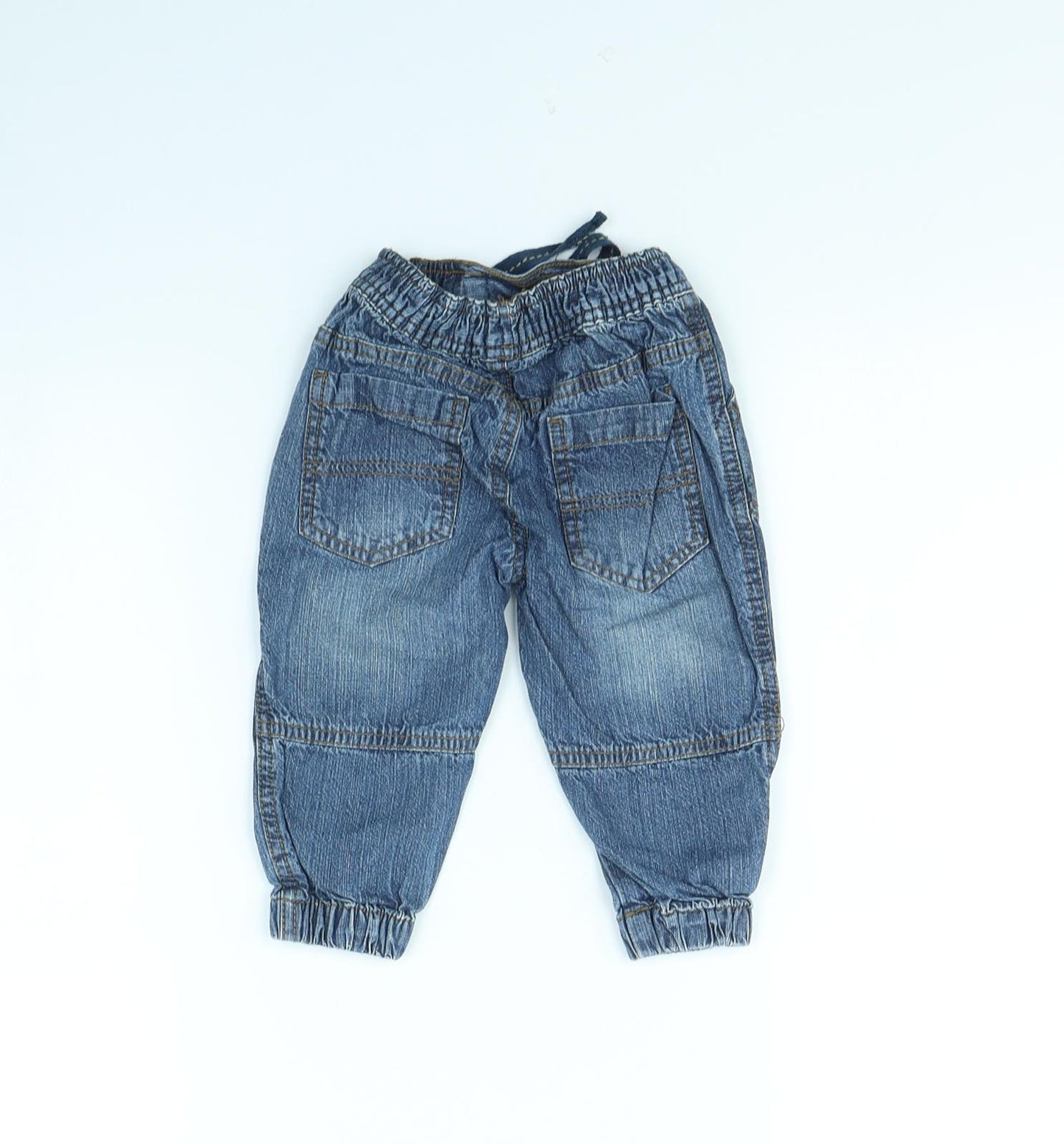 Rebel Baby Blue   Cargo Trousers Size 9 Months