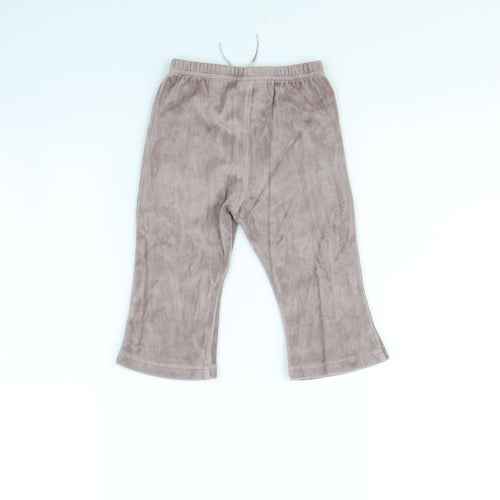 NEXT Girls Brown   Jogger Trousers Size 0-3 Months