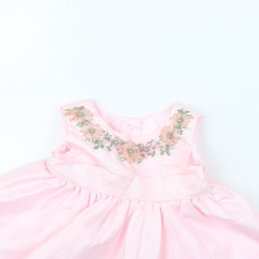 George Girls Pink   Fit & Flare  Size 0-3 Months