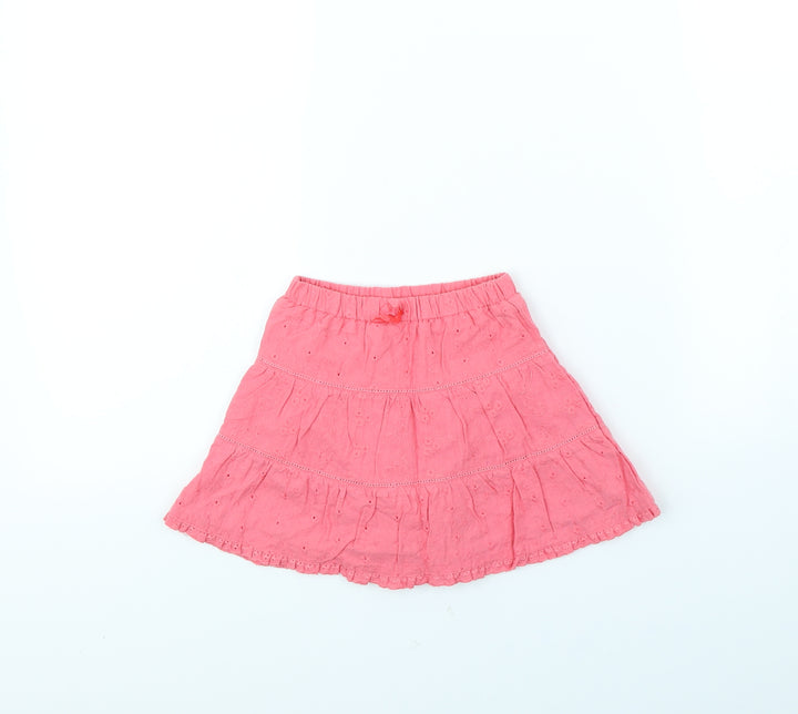George Girls Pink   Flare Skirt Size 3-6 Months