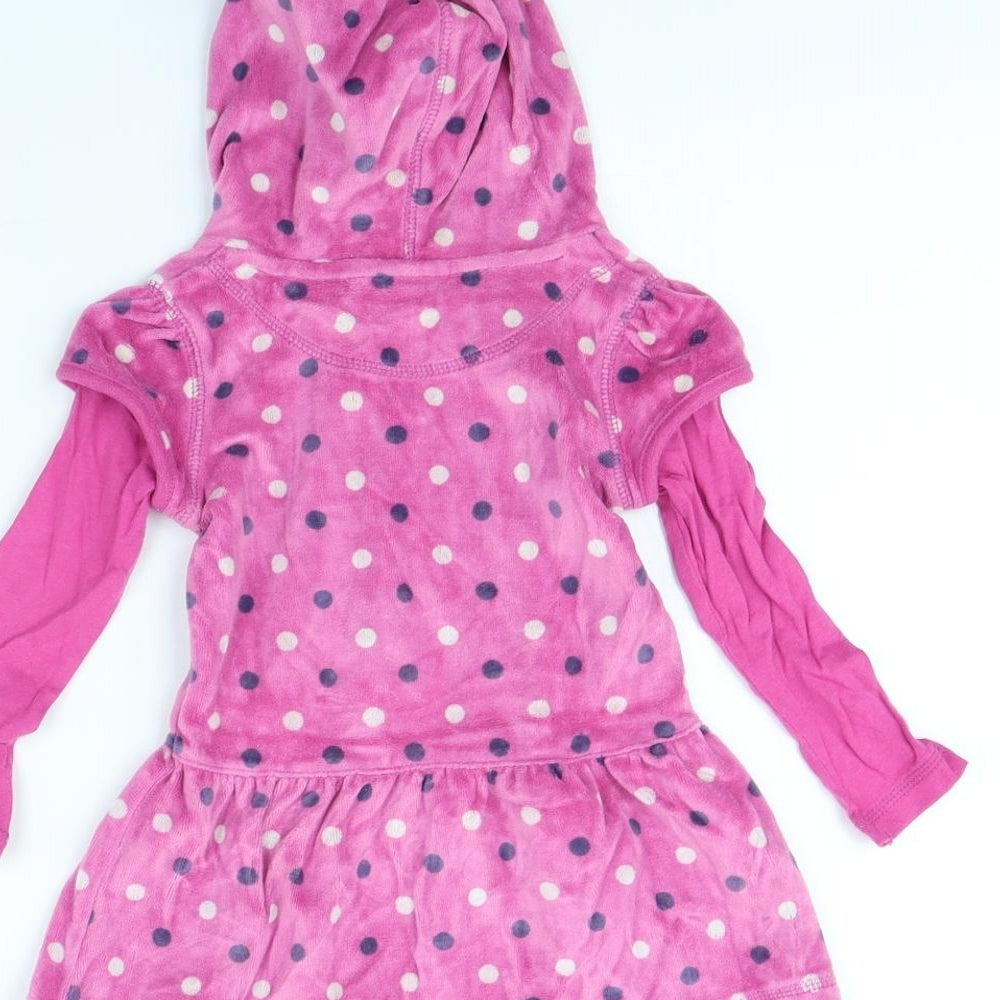 Cherokee Girls Purple   Shift  Size 9-12 Months