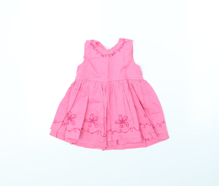 NEXT Girls Pink Fit & Flare Size 12 Months