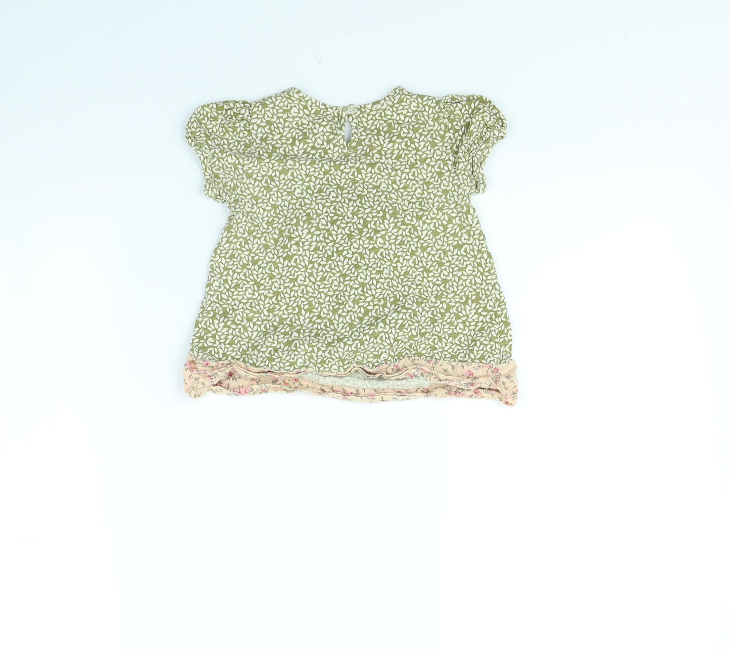 NEXT Girls Green   Basic Blouse Size 6-9 Months