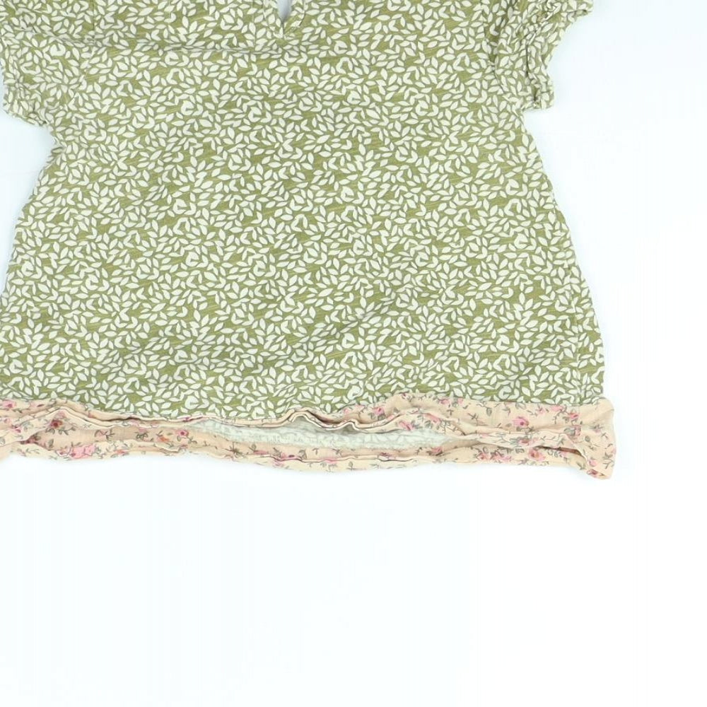 NEXT Girls Green   Basic Blouse Size 6-9 Months