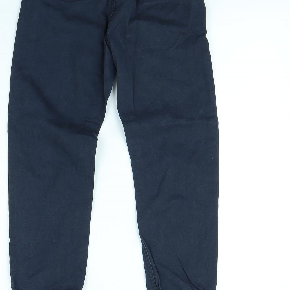 Preworn Boys Blue   Capri Trousers Size 8 Years