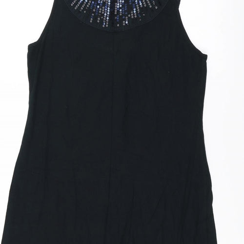 espirit Womens Black   Basic Tank Size L