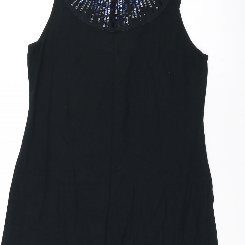 espirit Womens Black   Basic Tank Size L