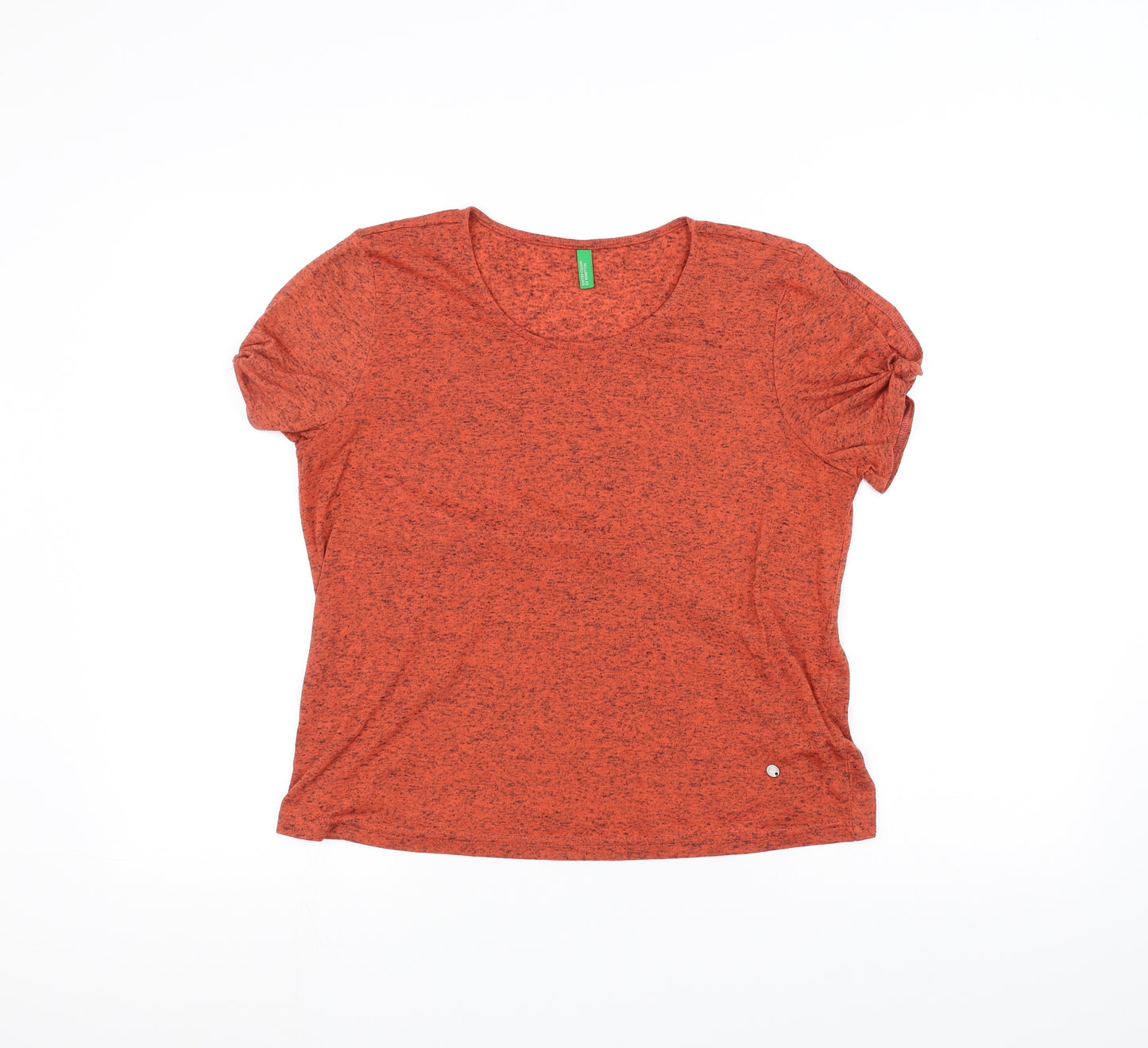 Preworn Womens Orange   Basic T-Shirt Size M