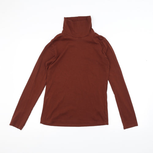 uni Womens Brown   Basic T-Shirt Size M
