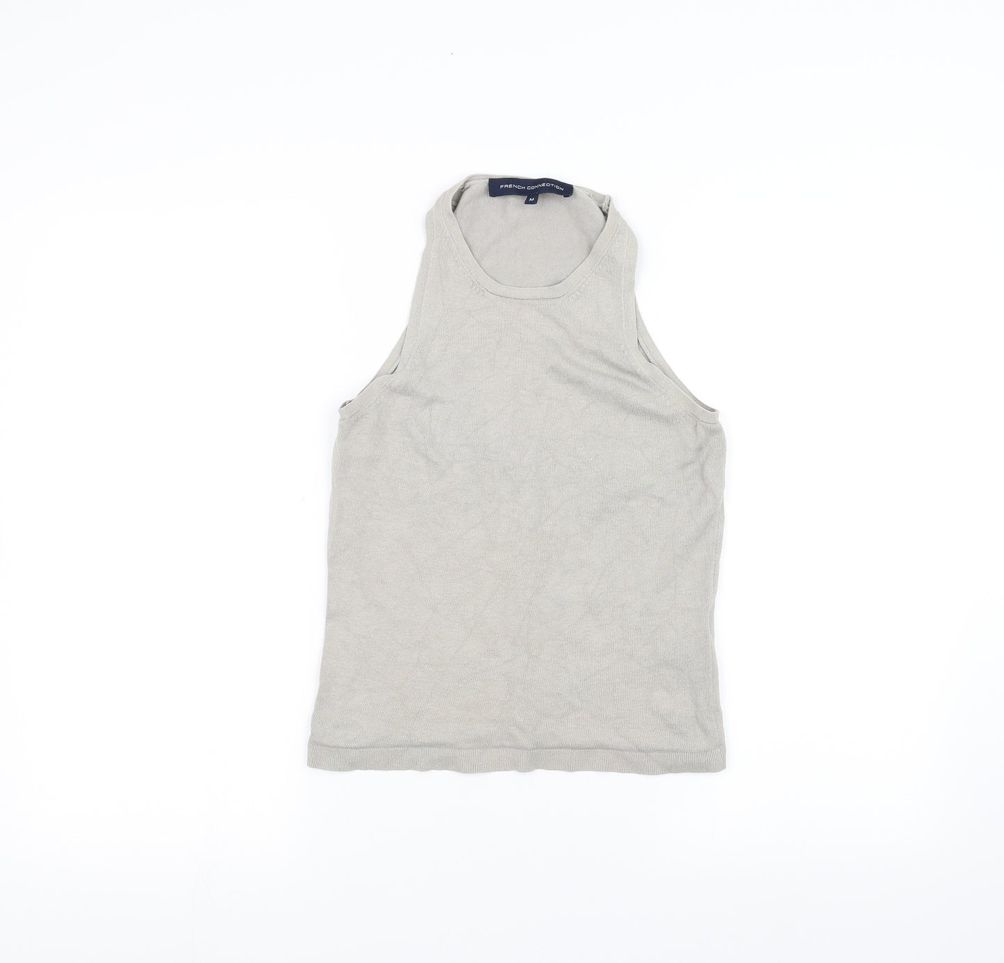 French Connection Womens Grey   Basic Tank Size M