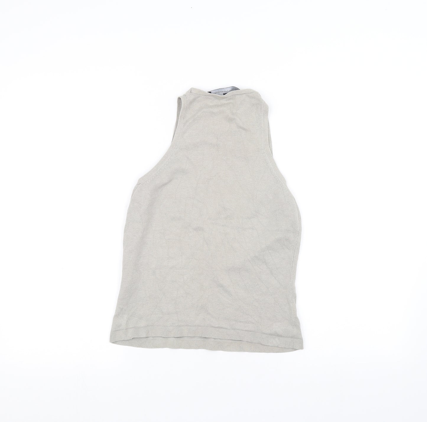 French Connection Womens Grey   Basic Tank Size M