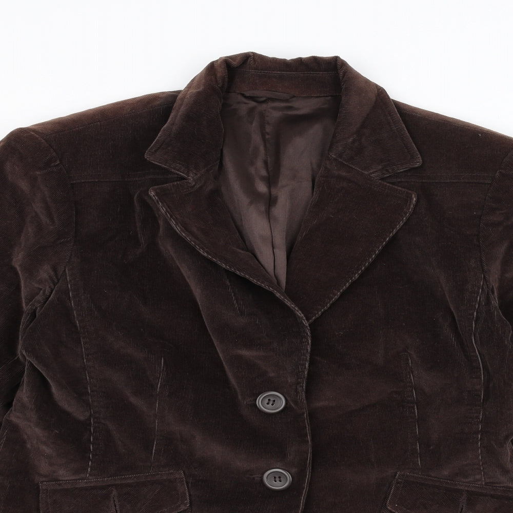 New Look Womens Brown   Jacket  Size 16
