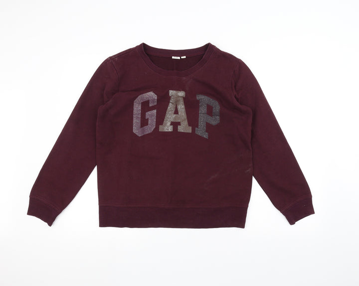 Gap Womens Purple Pullover Jumper Size M