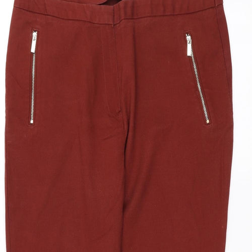 F&F Womens Brown   Trousers  Size 16 L25 in