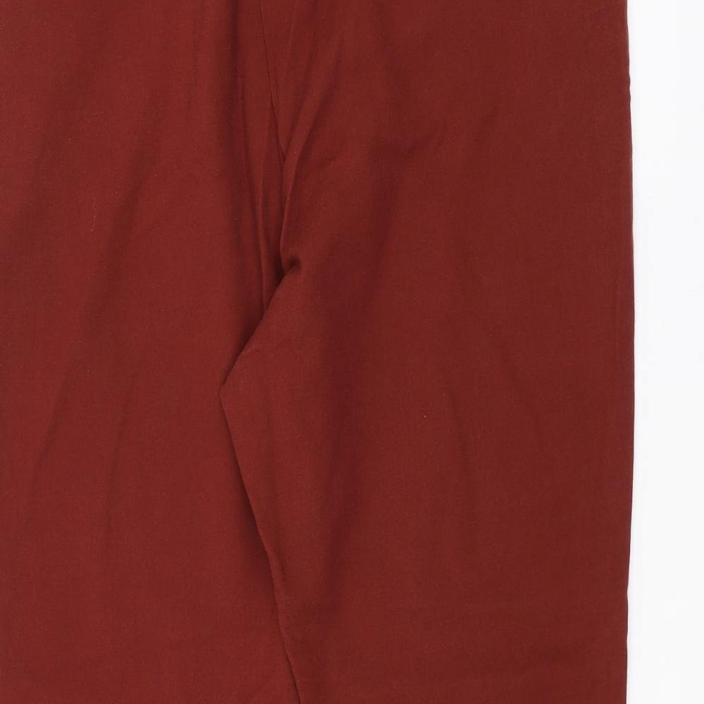 F&F Womens Brown   Trousers  Size 16 L25 in