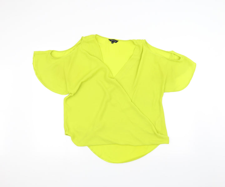 New Look Womens Green   Basic Blouse Size 12